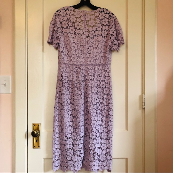 NWT Shoshanna Orchid Lace Paulina Dress - Picture 3 of 8